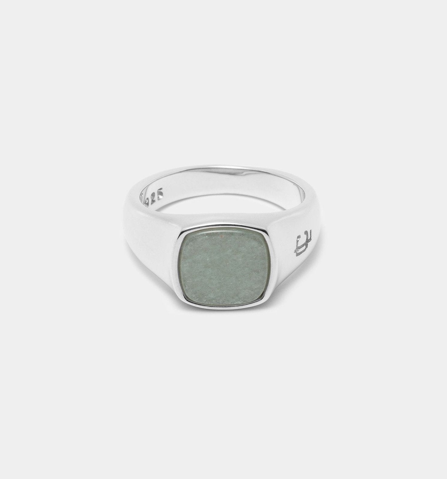 Oslo Jade Signet Ring - Leo Chevon